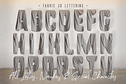 Foil & Fabric Lettering Duo, a Graphic by TVartworks (Thumbnail 4 of 13)