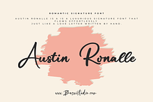 Austin Ronalle Signature Font