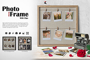 Photo Frame with Clips 6K, a Product Mockup by Zabiegala MP (Thumbnail 1 of 10)