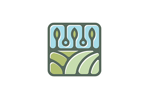 Smart Agriculture Logo For Business