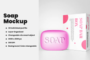 Soap Mockup PSD file., an Advertising Mockup by samsulpassive (Thumbnail 1 of 4)