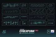 Dynamic Cyberpunk Brushes v2, a Brush Add-On by Mohamed Saber (Thumbnail 2 of 5)