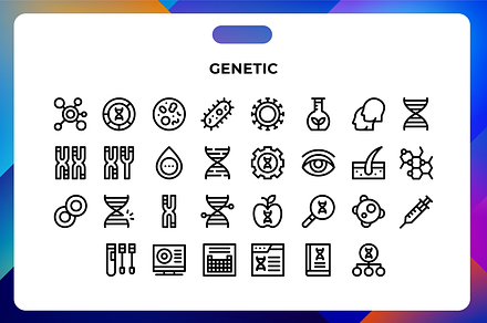 Genetic Icons, an Icon by Wencory