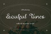 Soulful Tunes Monoline Script, a Script Font by CuteDreamyDesign (Thumbnail 1 of 12)