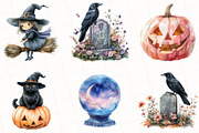 Pastel Halloween Sublimation Clipart, an Illustration by OK Design (Thumbnail 5 of 5)