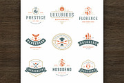 36 Restaurant Logos and Badges, a Branding & Logo Template by Vasya Kobelev (Thumbnail 4 of 12)