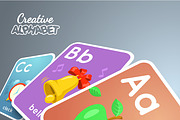 Alphabet cards, a Graphic by Chuhastock (Thumbnail 4 of 7)