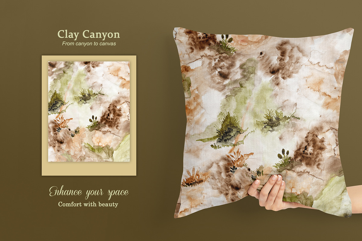 Clay Canyon Prints & Patterns, a Pattern Graphic by GND ART STUDIO (Photo 7 of 8)
