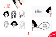 Red lips kit, a Person Illustration by AnastasiaFears (Thumbnail 2 of 4)