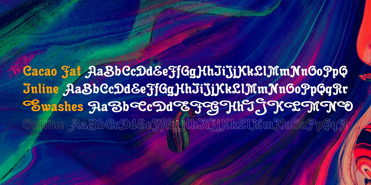 Cacao, a Script Font by Wiescher-Design (Photo 3 of 3)