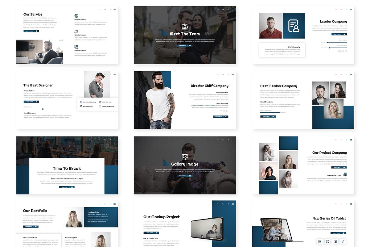 Shiff - Powerpoint Template, a Presentation Template by inspirasign
