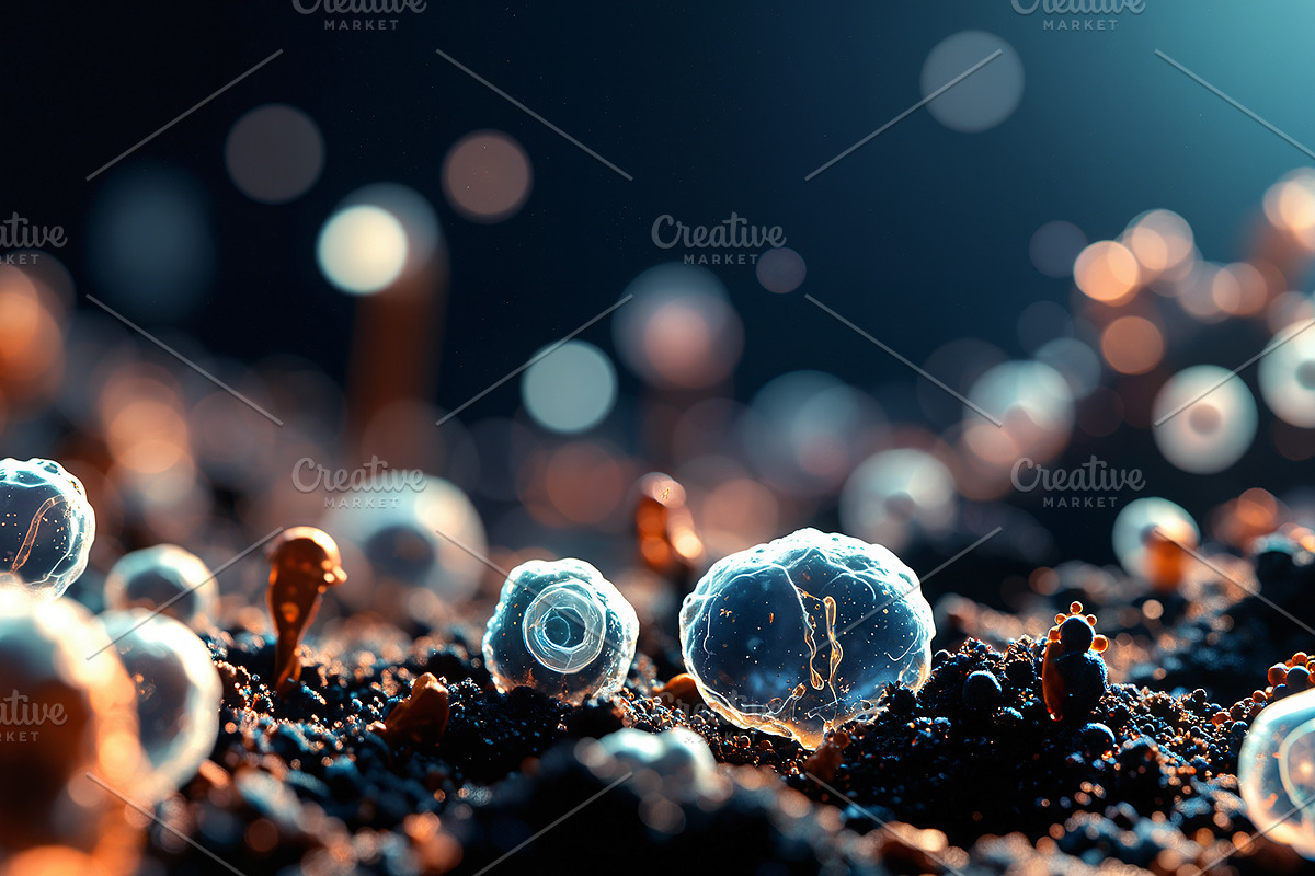 52 Fictional Microscopic Organisms, an Abstract Photo by h.utomo (Photo 46 of 52)