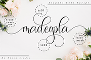 Madegola Script, a Script Font by Nissa Studio (Thumbnail 10 of 12)