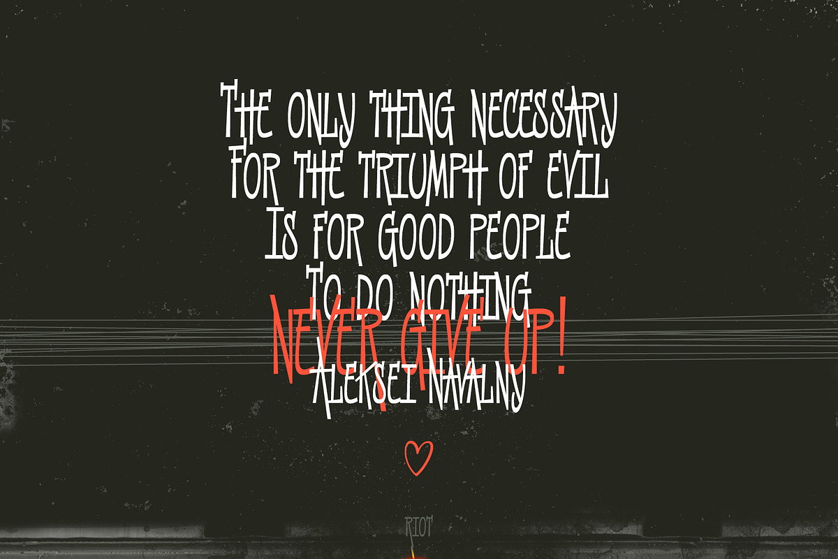 Riot, a Handwritten Font by True Story Letterworks (Photo 5 of 10)