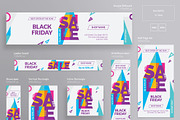 Banners Pack | Black Friday, a Templates & Theme by Amber Graphics (Thumbnail 2 of 2)
