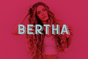 Bertha, a Sans Serif Font by Arterfak Project (Thumbnail 9 of 9)