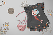 Mermaids baby illustrations, an Animal Illustration by OxanaTally (Thumbnail 14 of 14)