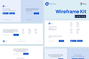 Figma Wireframe & Landing Page, an UI Kit Template by Themesmile (Thumbnail 5 of 11)