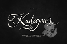 Kadegon | Beauty Calligraphy Script