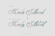 Rosallia Button - Beauty Script Font, a Script Font by Brightone (Thumbnail 4 of 8)
