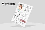 1 Page Influencer Media Kit Template, a Presentation Template by CoCreatorDesigns (Thumbnail 4 of 7)