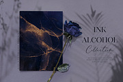 Gold Alcohol Ink & Galaxy Background, a Texture Graphic by by creative paper (Thumbnail 5 of 18)