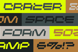 CRATER ITALIC Font, a Font by ILITY© Fonts
