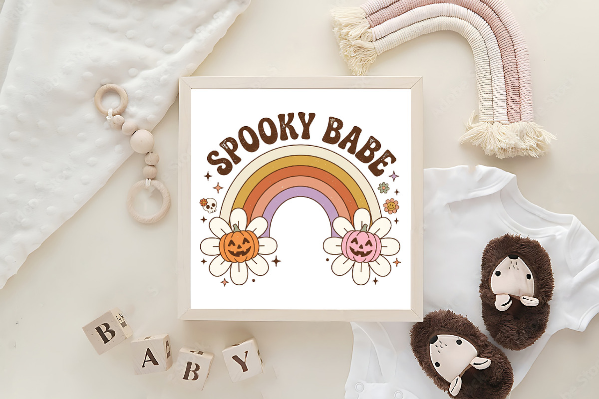 Halloween Spooky Babe Sublimation, a Work Illustration by CraftArtStudio (Photo 4 of 4)