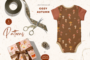 Hand Drawn Autumn Floral and Food, an Animal Illustration by Kartika Prints (Thumbnail 4 of 13)