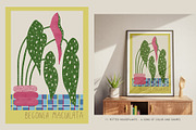 Peperomia - eclectic houseplants, an Illustration by Annakniaz (Thumbnail 2 of 14)