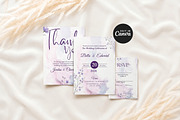 Lavender Wildflower Wedding Suite, an Invitation Template by Arslan (Thumbnail 3 of 6)