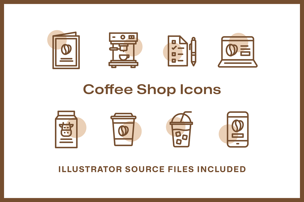 36 Coffee Shop Icons, an Icon by Furnace (Photo 2 of 5)