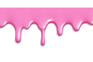 Pink ice cream melt background with, a Food Illustration by YuliiaOsadcha