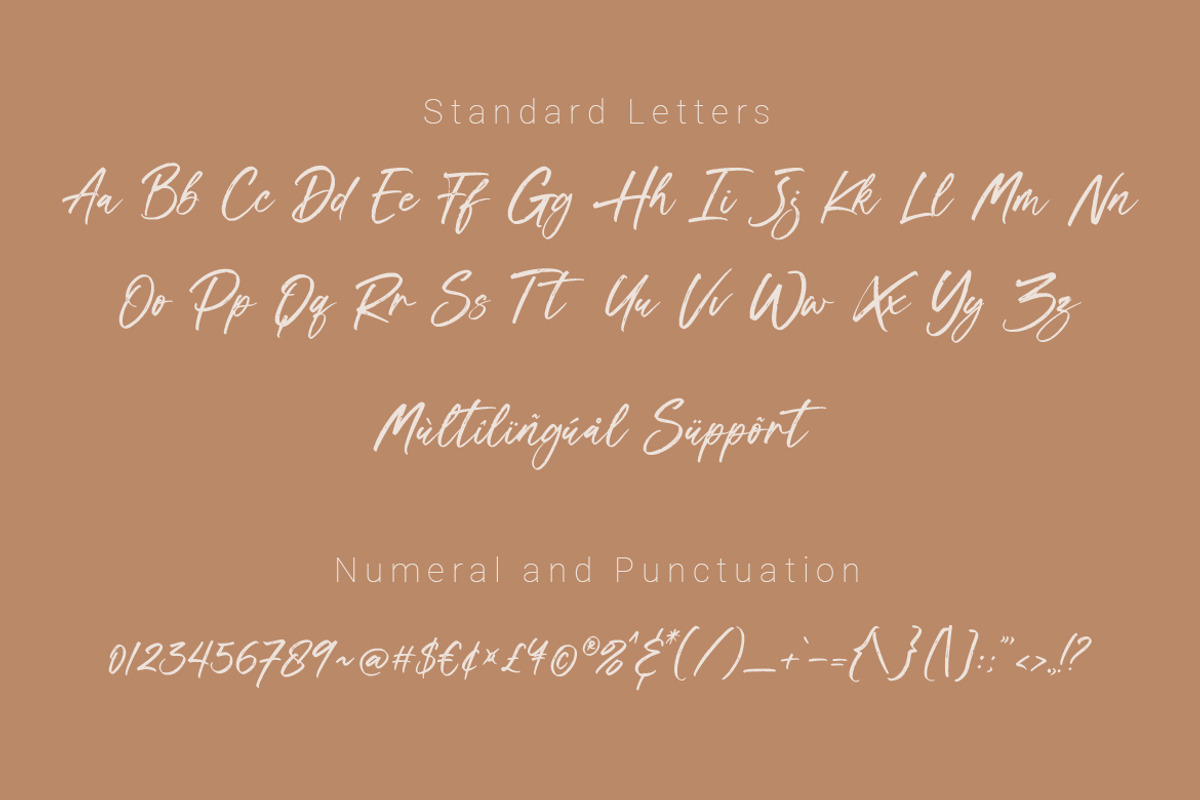 Frasell - Handwritten Font, a Script Font by Ef Studio (Photo 11 of 11)