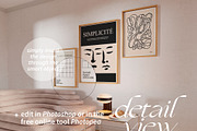 Interior Frame Mockup Set SAM, a Household Mockup by Bonumo (Thumbnail 9 of 13)