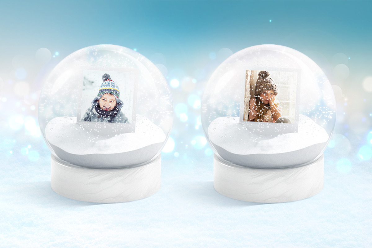 Snow Globe Animated Mockup, a Product Mockup by rebrandy (Photo 5 of 11)