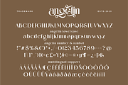 Angelin - Modern Sans Serif Font, a Sans Serif Font by Keithzo (Thumbnail 8 of 9)
