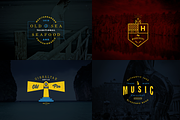 Vintage Logo Templates - vol 3, a Branding & Logo Template by Brazvan (Thumbnail 2 of 5)