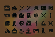 2d Medieval Map Icons, a Solid Icon by New Horizon Creators (Thumbnail 3 of 5)