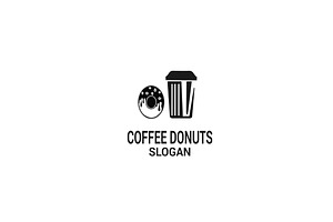 Coffee Donuts Logo