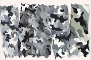 Gray Camouflage Seamless Patterns, a Pattern Graphic by PrintablesByFranklyn (Thumbnail 10 of 10)