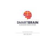 Gradient Modern Smart Brain Logo, a Branding & Logo Template by Artnivora.Std (Thumbnail 1 of 3)