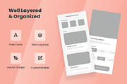Laundry Service Wireframe Apps, a Websites & App Template by INSPR STD (Thumbnail 2 of 11)