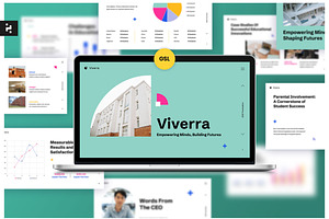 Teal Education Google Slide, a Presentation Template by Neermana