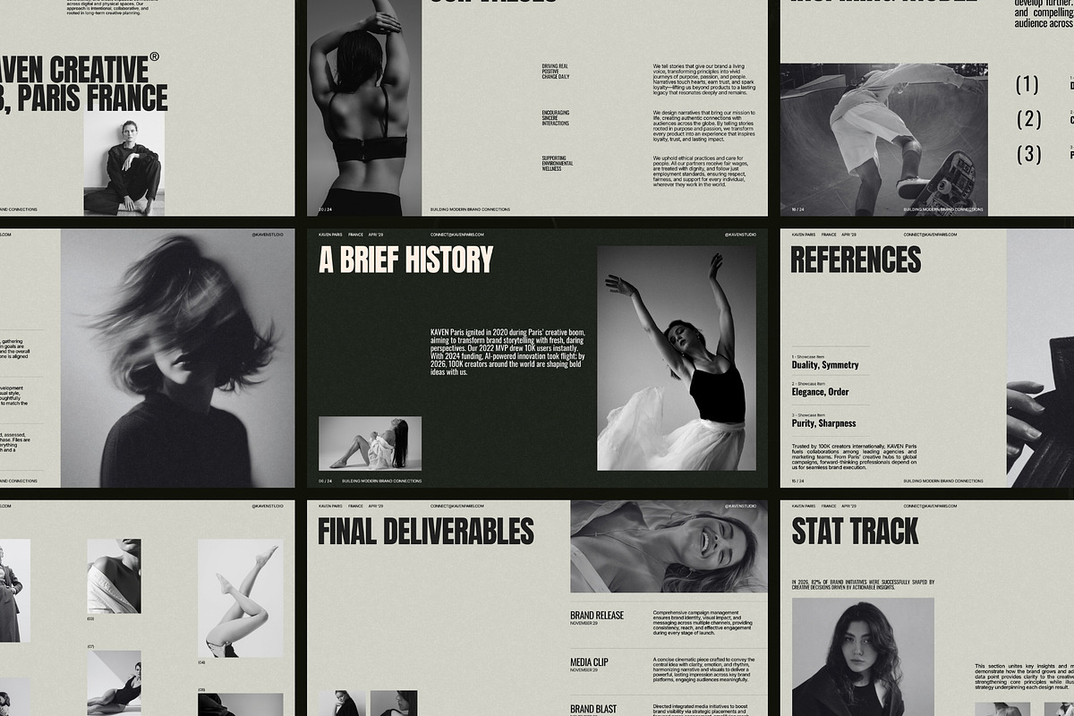 Business Pitch Deck Canva Slides, a Presentation Template by Crafted Pixel (Photo 2 of 10)