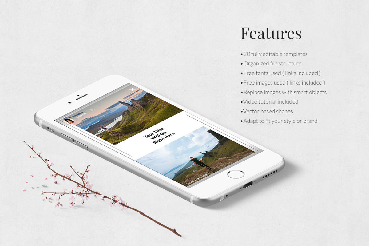 Travel Animated Instagram Stories, a Social Media Template by Social Corner Graphics (Photo 4 of 9)