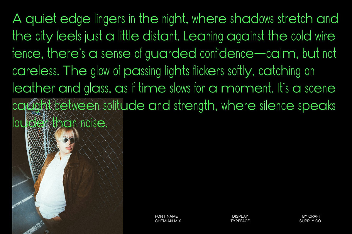Chemian Mix, a Sans Serif Font by Craft Supply Co. (Photo 5 of 8)