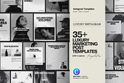 Minimal Instagram Post Kit, a Social Media Template by Pixel Grid (Thumbnail 1 of 8)