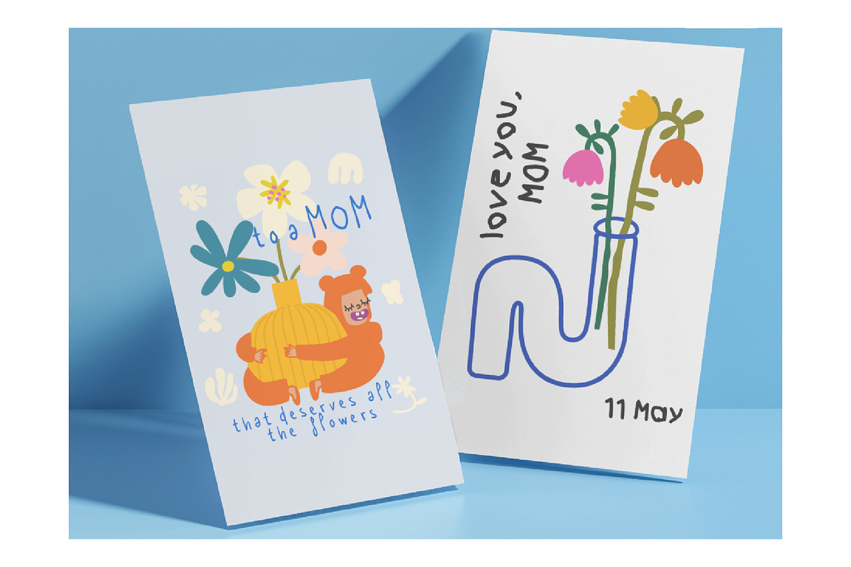 Mother's Day Collection, a Seasonal Illustration by Luamor (Photo 12 of 16)