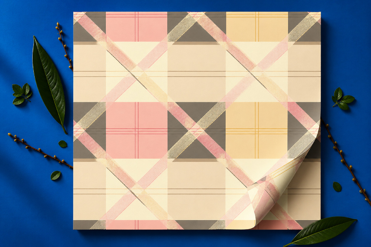 Pastel Check Seamless Pattern Bundle, a Pattern Graphic by Canvas Craft (Photo 8 of 9)